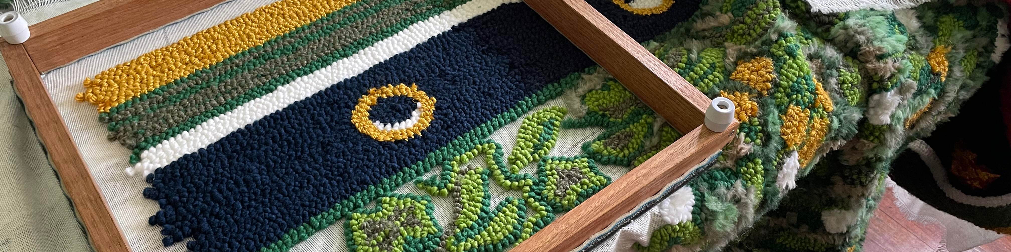 Magic carpet in progress